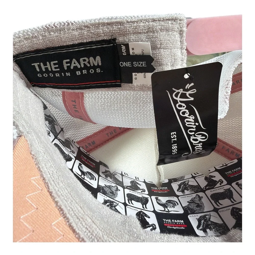 Goorin Bros Squad Flamingos Rock with You Pink Snapback Hat The Farm Trucker Cap